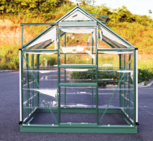 Serre en verre trempé écologique facilement assemblable avec fenêtre de ventilation, idéale pour l'observation de la nature - Product Image 2