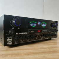 Penguat Daya Surround Karaoke Digital 5.1 Saluran AV-888BT 1000W Amplifier Rumah Kotak Speaker Untuk Sistem Audio KTV Berdaya Tinggi