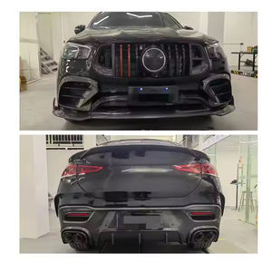 Kit de carrocería de fibra de carbono seco para <span class=keywords><strong>Mercedes</strong></span> Benz GLE Coupe <span class=keywords><strong>GLE350</strong></span> GLE63AMG C167 Brabus800 parachoques delantero trasero accesorios de carrocería - Product Image 2