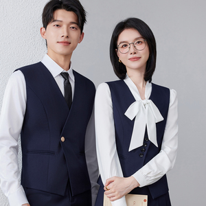 Gilet e Gonna Professionali per Completo, Abbigliamento da Lavoro di Alta Gamma per Uomo e <span class=keywords><strong>Donna</strong></span>, Servizio Clienti, Reception Hotel - Product Image 5