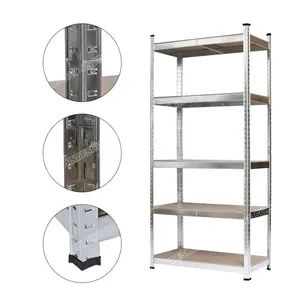 KINDE 180x90x40 warehouse racking system home house bathroom storage shelf rack medium load