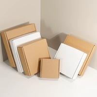 Boîte d'expédition en carton recyclable de haute qualité, personnalisable avec logo, pour avion/e-commerce, vente en gros, durable
