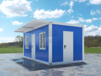 DYCE Nouvelle Maison Conteneur Modulaire en Acier Plat Personnalisable, Idéale pour Bureaux, Écoles, Petites Salles de Réception - Style Moderne