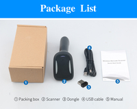 Lector de Códigos de Barras 2D DS5220BL-2D, Escáner de Códigos de Barras USB Industrial con Cable, Portátil, para Comercio Minorista, Almacenes y Logística, Escaneo Rápido