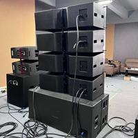 Système de sonorisation professionnel complet WPL 12 pouces, enceintes line array trois voies, passives et actives, pour discothèque