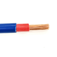 Câble électrique industriel BVV 12V à isolation PVC, âme en cuivre simple, sections de 0,75 mm, 1 mm, 1,5 mm, 2,5 mm, 4 mm, 6 mm, 10 mm, 16 mm, 25 mm, 35 mm, 50 mm