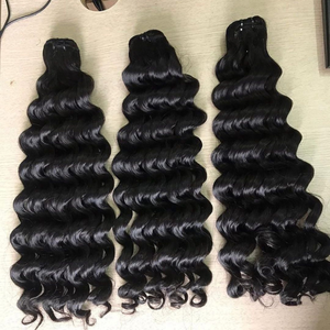 Mèches de cheveux humains péruviens bouclés, extensions de cheveux humains vierges, non traités, lisses, 12a - Product Image 5