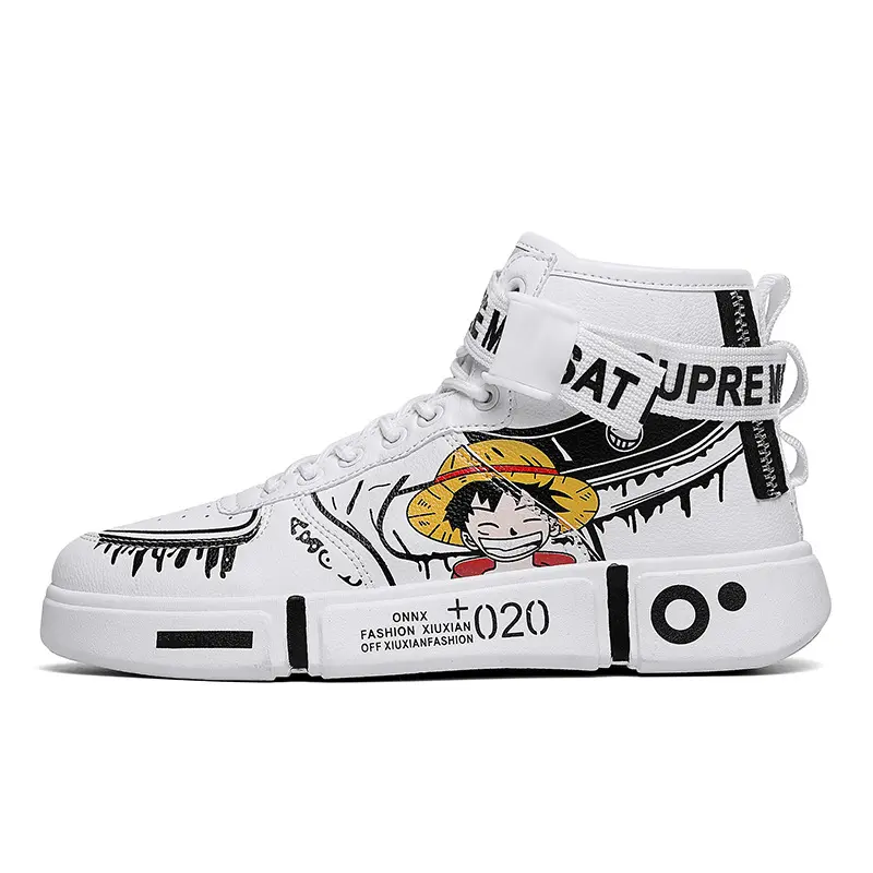 Hợp Thời Trang Một Mảnh Giày Luffy Zoro Một Mảnh Sneakers Anime Giày Cho Phụ Nữ Người Đàn Ông