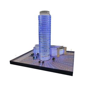 Maquette della torre dell'ufficio commerciale 3D per le offerte - Product Image 4