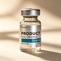 Etiquetas de Código de Barras Autoadhesivas Personalizadas para Botellas de Péptidos de 3ml/5ml/10ml, Textura Plateada, Resistentes al Agua, al Calor, de Alta Viscosidad y Anti-UV