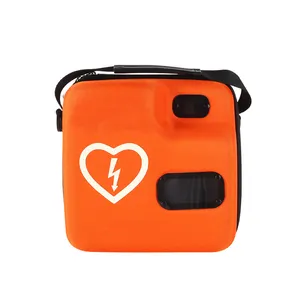 Disesuaikan EVA Shockproof AED membawa casing cocok untuk Semi & sepenuhnya otomatis AED defibrillator AED Case untuk SP1