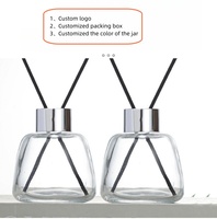 Bouteille en verre diffuseur Ln Stock 100ml 200ml bouteille diffuseur en verre bouteille diffuseur de mode