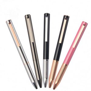 Promotion Customized Logo Stainless Steel Ballpoint <b>Pen</b> 1.0mm Writing Width Wholesale Gift for Business Writing and School - Product Image 1