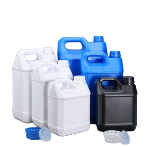 Contenitore Quadrato in <span class=keywords><strong>Plastica</strong></span> Vuoto Multicolore di Alta Qualità <span class=keywords><strong>per</strong></span> <span class=keywords><strong>Vino</strong></span> e Olio, Bottiglia in HDPE <span class=keywords><strong>per</strong></span> Alimenti con Tappo Antimanomissione - Product Image 1