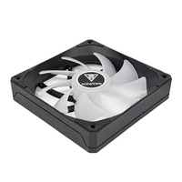 Nouveau ventilateur d'air ARGB pour CPU, 120 mm, silencieux, pour boîtier d'ordinateur, avec une vitesse de 1800 tr/min, pour le refroidissement du PC