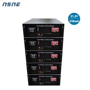 Batterie au lithium-ion personnalisée pour stockage d'énergie solaire domestique 10 kWh 15 kWh 20 kWh 30 kW 48 V 100 Ah 51,2 V 500 Ah Pack - Product Image 1