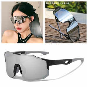 Cycling <b>Glasses</b> Full Rim Spherical <b>Polycarbonate</b> Lens UV400 Polarized Anti Fog Outdoor Women's Fashion Lightweight Sports - Product Image 5