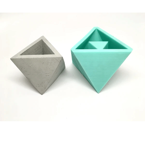 Pot de jardin en ciment naturel fluché, <span class=keywords><strong>moules</strong></span> en barbole/pot en béton intérieur pour plantes succulentes - Product Image 3