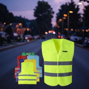Chaleco Reflectante de Seguridad de Alta Visibilidad al por Mayor, 100% Poliéster, Personalizable - Product Image 6