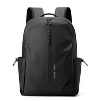 Sac à dos pour ordinateur portable résistant à l'eau en nylon, multi-poches, 15,6 pouces, sac à dos pour ordinateur portable pour hommes, bureau, voyage