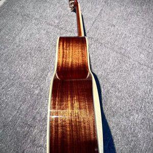 RTS Master-Level 41-Zoll Akustikgitarre Professionell Handgefertigt mit Ebenholzgriffbrett für Fingerpicking ohne Cutaway - Product Image 3