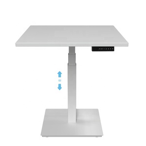 Electric <strong>Modern</strong> Ergonomic Single Column 3 Stage Leg Sit Stand up Height Adjustable Metal Computer <strong>Desk</strong> <strong>for</strong> <strong>Office</strong> Furniture - Product Image 1