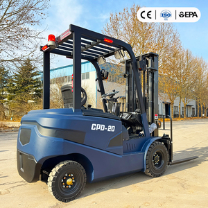 מלגזה חשמלית מיני 2 טון, סוללה מלאה 24V 36V 48V 60V, מלגזה קטנה 1-5 טון לטיפול וארגון סחורות - Product Image 4