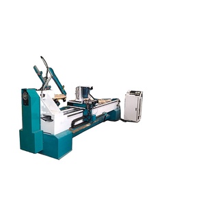 Suntec ST-1530 4 trục <span class=keywords><strong>3D</strong></span> mô hình CNC gỗ Máy tiện quay với đánh bóng cho Bóng Chày BAT làm - Product Image 1