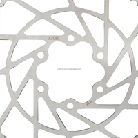 Disque de frein arrière en acier allié JFG RACING pour moto électrique Talaria X3 MX3, motif ondulé, traité thermiquement, disque de frein à rainures