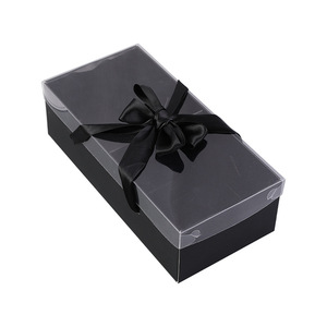 Mystery Gift <strong>Box</strong> Transparent Carton Flower Shipping <strong>Box</strong> <strong>Christmas</strong> Valentine's Day Rose Flower <strong>Box</strong> With clear PVC Window - Product Image 4