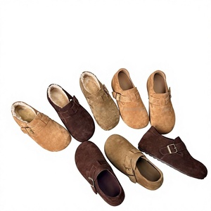 <span class=keywords><strong>Botas</strong></span> de Nieve para Mujer con Tacón Oculto de 3 cm, Forro de Felpa, Suela Gruesa, Decoración de Cinturón, Estilo Cuero Artificial - Product Image 1