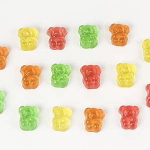 4D ผลไม้รวมกัมมี่ลูกอมสับปะรดขนมสตรอเบอร์รี่ส้มเยลลี่ - Product Image 2