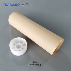 Tubo de Crema de Manos de 500 ml, Botella de Plástico Amarilla Suave, Tubo Exprimible para Loción, Envase Personalizable para Crema de Manos, Tubo de Plástico - Product Image 4