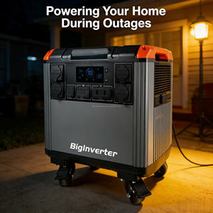 Station d'alimentation portable BIGINVERTER 5000W 5000Wh pour l'éclairage de lanternes de camping nocturne et l'utilisation en tente extérieure - Product Image 4