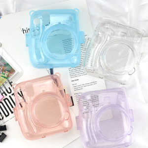 Funda con purpurina para cámara fuiji <span class=keywords><strong>instax</strong></span> <span class=keywords><strong>mini</strong></span> <span class=keywords><strong>11</strong></span>, con correa para el hombro ajustable - Product Image 2