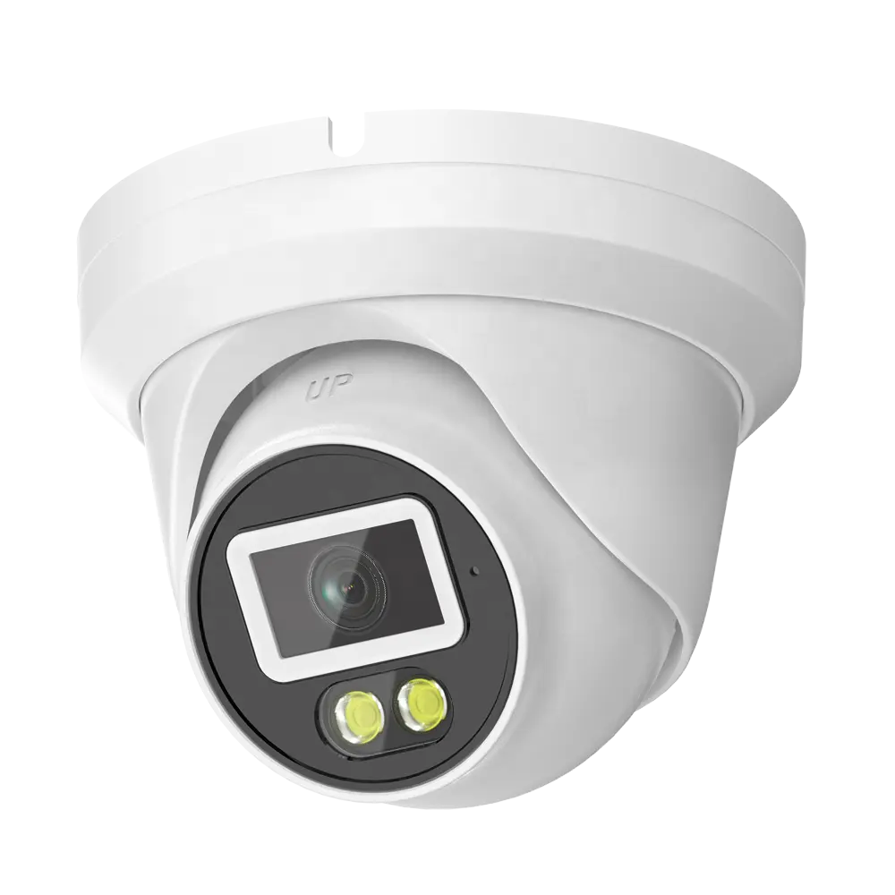4k 8mp 금속 돔 카메라 실내 감시 POE IP 카메라 야간 모션 감지 CCTV 보안 카메라