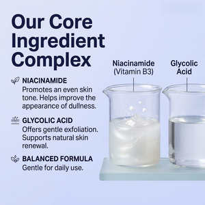 Sérum Visage Anti-Taches Niacinamide Acide Glycolique Estompe les Taches Solaires et la Décoloration Atténue les Marques Post-Acné Unifie le Teint 100ml OEM - Product Image 5