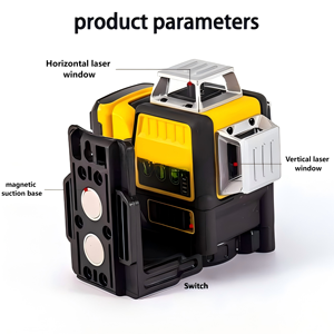 <span class=keywords><strong>Nivel</strong></span> Láser Multiusos de Alta Precisión 2026 con Rayo Infrarrojo Autonivelante de 360 Grados Horizontal y Vertical - Product Image 2