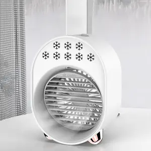 2022 Oplaadbare Kamer Cool Mist Smart Mini Lucht Water Cooler Luchtbevochtiger Fan
