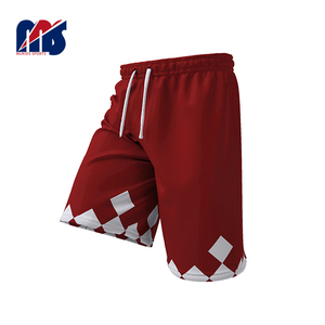 กางเกงขาสั้นผ้าโพลีเอสเตอร์สำหรับผู้ชายกางเกงขาสั้นผ้าตาข่ายพิมพ์ลายกราฟิกสำหรับใส่ใน100% - Product Image 1