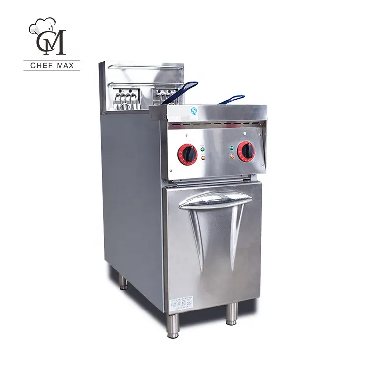 Electric Deep Fat Fryer Commercial Machine Hot Sale Stainless Steel New Product 2020 Multifunctional Provided Cooking Equipment