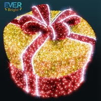 Factory Direct Outdoor Garten Urlaub Dekor 6ft 8ft 12ft leuchtende RGB 3D LED künstliche große Weihnachts baum Motiv Licht