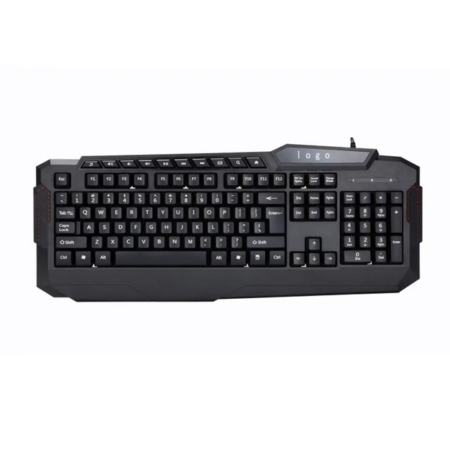 Hot Selling 2026 New 104 Keys USB LED Rainbow Backlight Mechanical Wired Ergonomic Membrane Switch Gaming Keyboard for Desktop