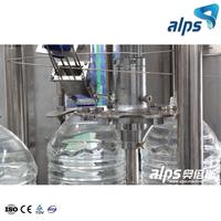 Machine de remplissage et de bouchage automatique de bouteilles en plastique jetables de type gallon, Alps 5 18 19 litres, pour eau minérale