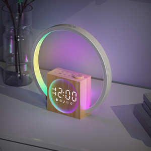 Luxury Modern <strong>Digital</strong> <strong>LED</strong> Smart White Noise Machine ABS Home Decor Decoration for Living Room <strong>Table</strong> Gift Outdoor Alarm <strong>Clock</strong> - Product Image 2