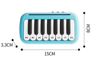 Nouveaux modèles d'instruments de percussion en gros : Jouet musical électronique en plastique à effets sonores, motif dessin animé, type piano - Product Image 6