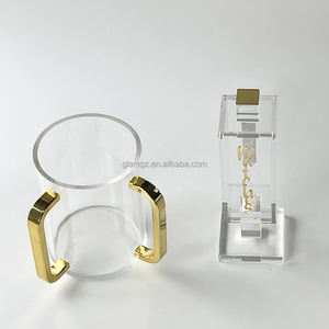 Custom Lucite Match Holder Factory Wholesale Acrylic Matchbox holder and glass match jar cloche for Chanukah