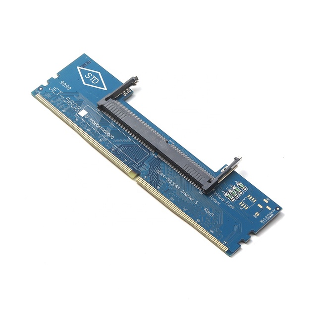 Laptop DDR4 RAM to Desktop Adapter Card Memory Tester SO-DIMM to DDR4 Converter