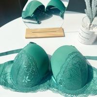 EF Cup İnce Model Büyük Beden Sütyen Dantelli Seksi Push-Up Tasarım Büyük Göğüsleri Minimize Eder Ayarlanabilir Çok Yönlü Askılar Üç Sıralı Kadınlar İçin