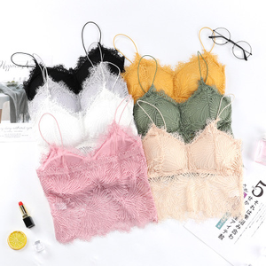 Soutien-gorge de sport petite écharpe en dentelle tricot de poitrine pour femmes matures soutien-gorge sexy pour femmes usine de sous-vêtements - Product Image 5